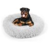 Super Soft Faux Fur Pet Bed for Large Medium Small Dogs and Cats with Orthopedic Support