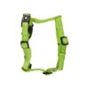 Super Soft Green Nylon Dog Harness with Adjustable Straps 20 500-650mm