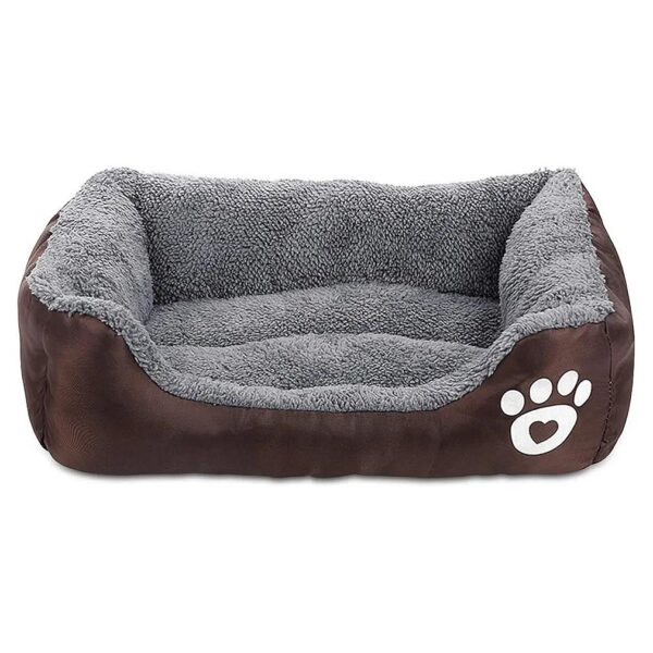 Super Soft Pet Bed with Faux Fur and Cotton Materials for Small Pets