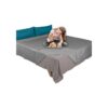 Super Soft Reversible Waterproof Velvet Blanket for Sofa Bed and Pet Comfort