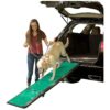 Super-Traction Pet Ramps with Built-In Handle for Travel and Storage Ease