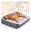 Supet Orthopedic Dog Bed for Medium Large Dogs Waterproof Foam and Non-Slip Base