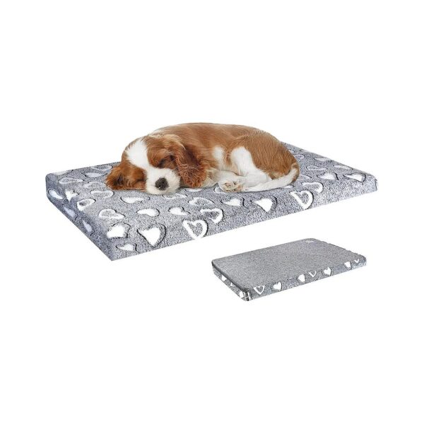 Supportive Dog Bed with Reversible and Removable Cover