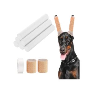 Supportive Dog Ear Kit with Soft Sponge and Tape for Doberman Breed