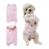 Surgery Shirt for Small Dogs with Surgical Wound Recovery Suit