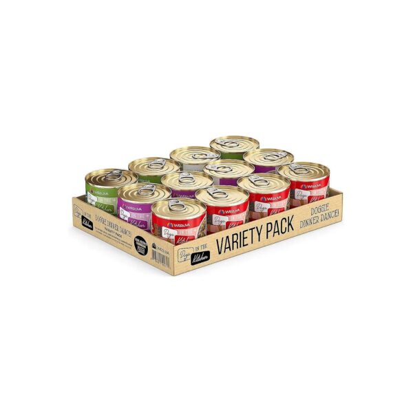 Sustainably Sourced Protein Variety Wet Dog Food 10oz Cans Pack of 12