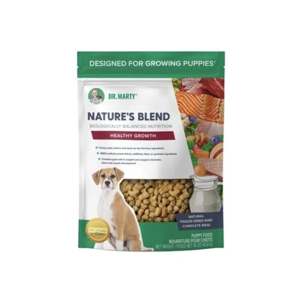 Sweet Potato and Carrot Rich Freeze Dried Raw Food for Puppies