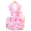 Sweet Puppy Dog Love Inspired Princess Style Pet Camisole Tutu Dress in Pink XS Size