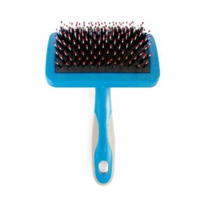 Synthetic Bristle Slicker Brush for Large Breed Dog Coat Care