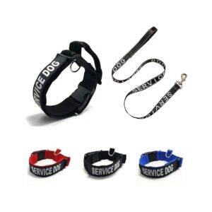 Tactical Collar and Leash Set for Large Breed Dogs