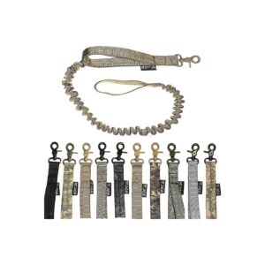 Tactical Coyote Desert TAN Dog Leash with Quick Release Handle for Medium Large Dogs