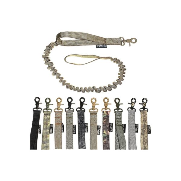 Tactical Coyote Desert TAN Dog Leash with Quick Release Handle for Medium Large Dogs