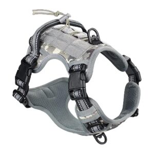 Tactical Dog Gear for Large Breeds - Breathable, Adjustable, and Durable