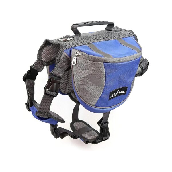 Tactical Training and Travel Hiking Gear Equipment Dog Backpack with Food-Grade Pet Bowl