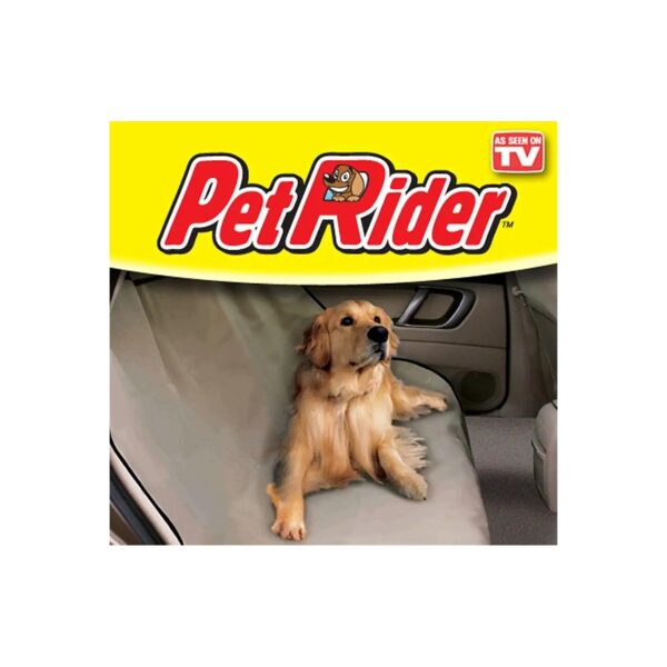 Tan Pet Seat Cover For Trucks SUVs And Cars Universal Fit