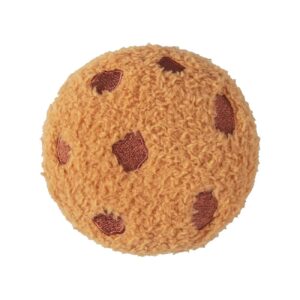 Tan Plush Dog Cookies Toy for Small and Medium Breed Dogs