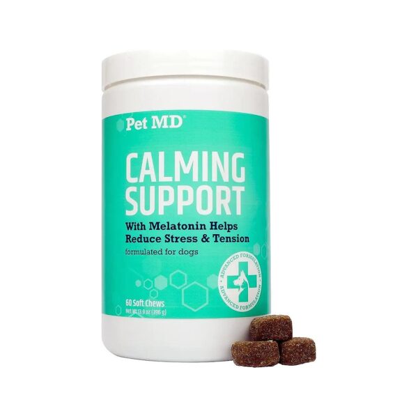 Tasty Calming Treats for Dogs and Puppies with Melatonin and Ginger Extract