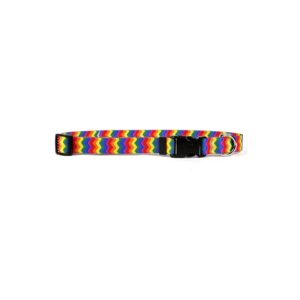 Teacup Size 3/8 Wide Polyester Dog Collar with Comfortable and Durable Design