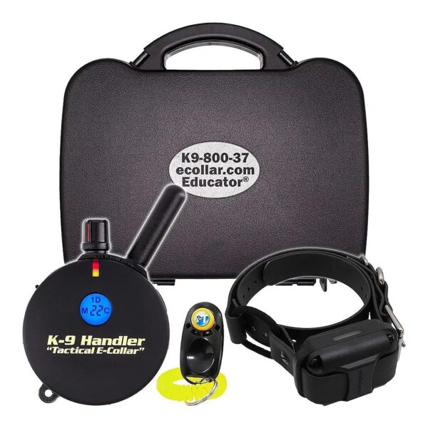 Tech Dog Training Kit with Remote and Electric Dog Collar for Efficient Training