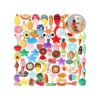 Teething Dog Toys 80 Pcs Pack for Small Puppy Dog Squeaky Plush Chew Toys with Squeakers