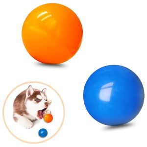 Teething Puppy Chew Toys with Safe Non-Toxic Rubber Balls for Small Medium Dogs