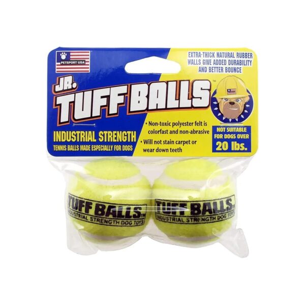 Tennis Balls for Pet Play with Extra Thick Walls and Felt