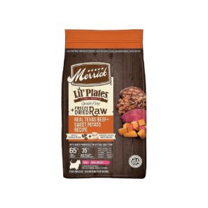 Texas Beef and Sweet Potato Grain Free Dry Dog Food with Raw Bites for Small Breeds