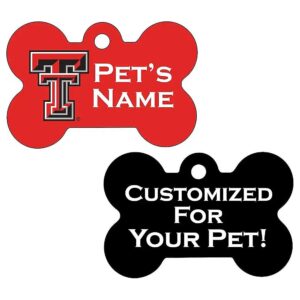 Texas Tech Red Raiders Officially Licensed Pet ID Tag for Dogs