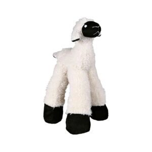 Textured Long Legged Sheep Plush Toy with Sound and Rattle 30cm Soft