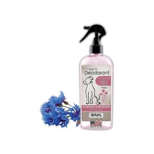 The Best Deodorizing Spray for Dogs and Cats - Cornflower and Aloe Formula, pH Balanced