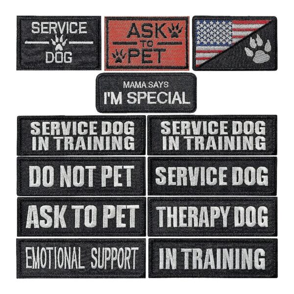 Therapy Dog Patch for Therapy Dog Loadable