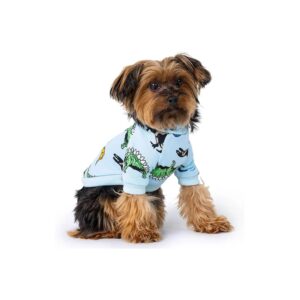 Thermal Dog Coat with Fleece Lining and Leg Warmers for Small to Large Breeds and Cats