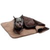 Thermal Pet Blanket for Dogs and Cats, Waterproof and Self-Warming