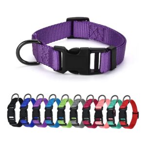 Thick Nylon Dog Collar Suitable for Small Medium and Large Dogs