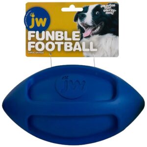 Thick Walled Rubber Football for Canine Fun Fetch