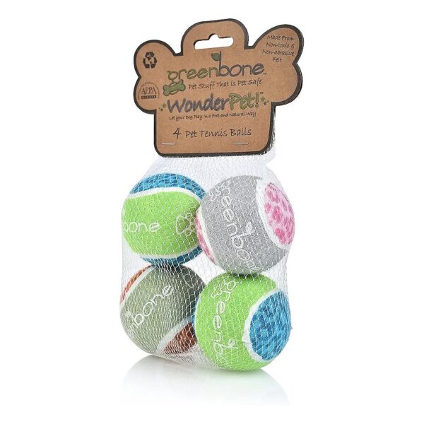 Thick-Walled Tennis Balls Made from Natural Rubber and Non-Abrasive Felt