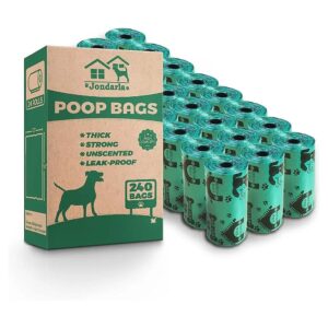 Thick and Strong Dog Waste Bags - Large Poop Bags for Pooper Scooper Refills