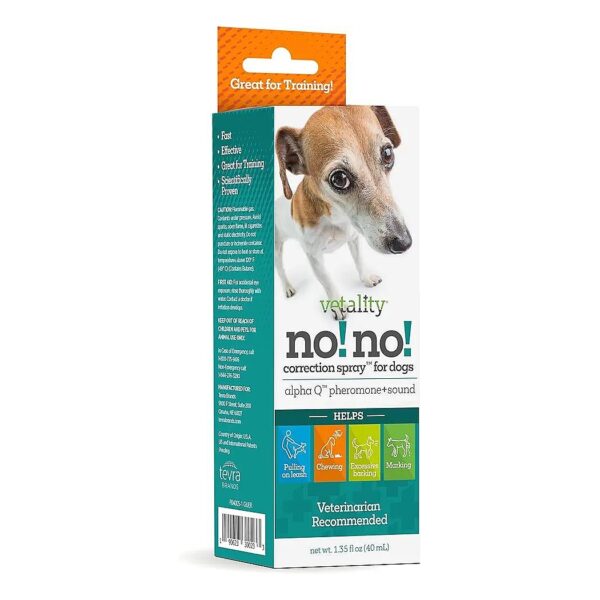 This Spray Stops Bad Behavior Like Barking, Jumping, and Food Stealing in Dogs