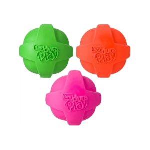 Three Dura Play Balls for Large to Giant Dogs Assorted Colors