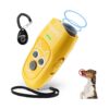 Three-Mode Ultrasonic Dog Training Device for Barking Control and Behavior Correction