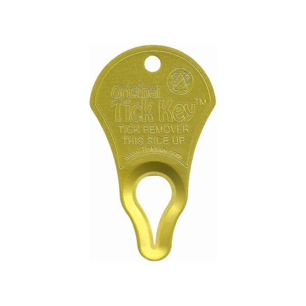 Tick Key Device for Effective and Safe Tick Detachment with Zero Risk of Infection