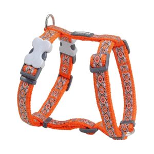 Tightly Woven Nylon Webbing Dog Harness with Soft and Durable Construction for Large Dogs