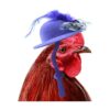 Tiny Chicken Hats with Adjustable Elastic Chin Strap for Holiday Fun