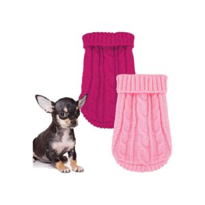 Tiny Dog Clothes for Small Breed Dogs XX-Small Size Winter Outfit