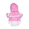 Tone Waterproof Dog Coat with Adjustable Fit and Reflective Patterns for Braving the Rain