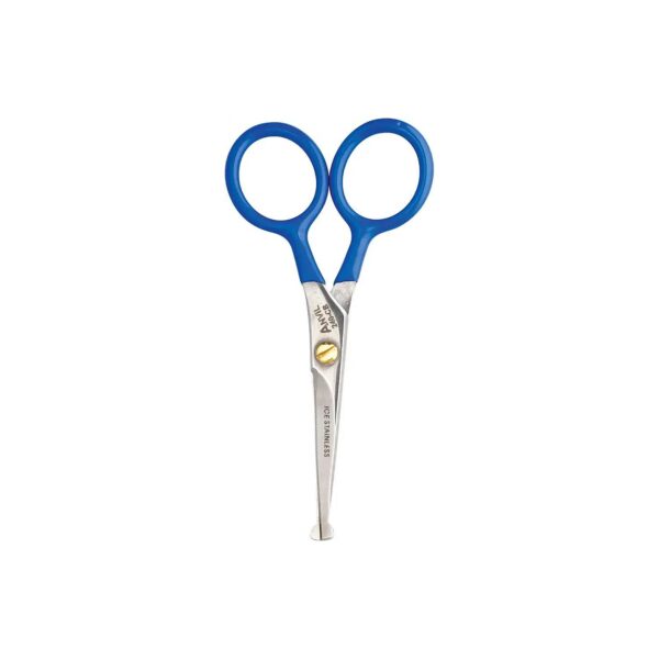 Top Quality Blue Curved Shears for Dog Grooming with Durable Construction