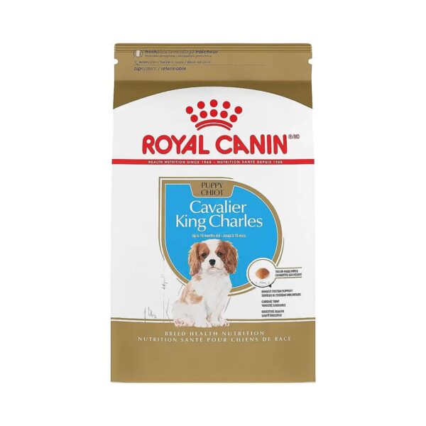 Top-Quality Dog Food for Purebred Cavalier King Charles Puppies 8-10 Months Old