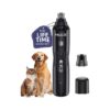 Top-Rated Quiet Electric Dog Nail Trimmer with LED Illumination and 10-Hour Battery Life