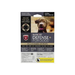 Topical Flea and Tick Treatment for Puppies, Prevents Re-Infestation