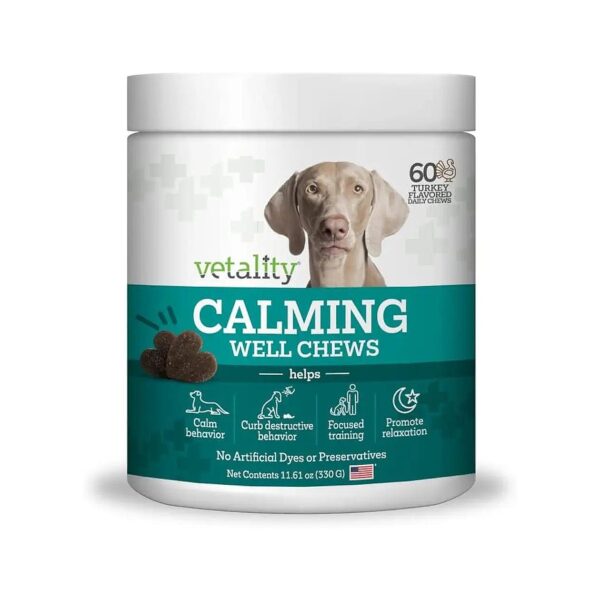 Tormenting Stress with Calming Sniffer Chews for Dogs 60 Piece